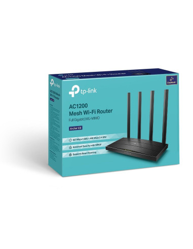 TP-LINK routeur Wi-Fi bi-bande 2.4GHz 300Mbps, 5GHz 867 Mbps TL-ARCHER C6