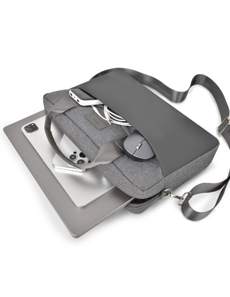 WiWU - Waterproof Laptop Bag 15,6" Minimalist Pro - gray