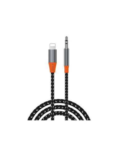 WiWU - Adaptateur audio LT07 Lightning vers Lightning + 3.5mm