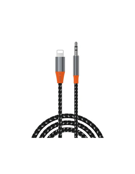 WiWU - Adaptateur audio LT07 Lightning vers Lightning + 3.5mm
