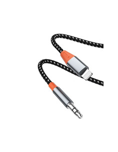 WiWU - Adaptateur audio LT07 Lightning vers Lightning + 3.5mm 2