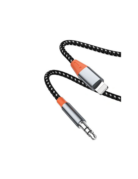 WiWU - Adaptateur audio LT07 Lightning vers Lightning + 3.5mm