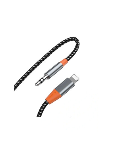 WiWU - Adaptateur audio LT07 Lightning vers Lightning + 3.5mm