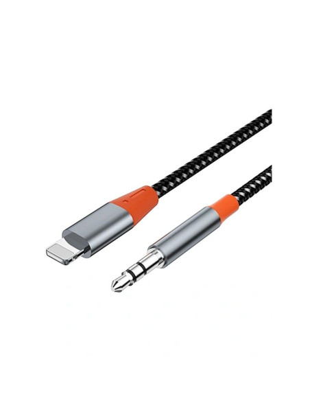 WiWU - Adaptateur audio LT07 Lightning vers Lightning + 3.5mm