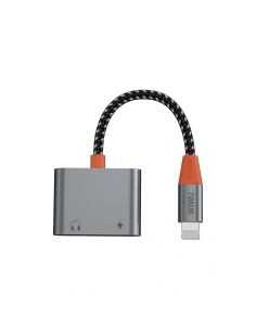 WiWU - Adaptateur audio LT07 Lightning vers Lightning + 3.5mm 2