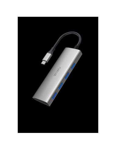 WiWU - HUB Alpha A440 Pro USB C vers 4x USB3.0