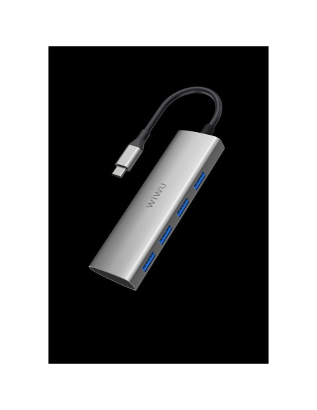 WiWU - HUB Alpha A440 Pro USB C vers 4x USB3.0