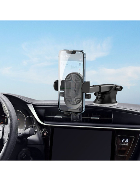 WiWU - Support voiture CH012 avec ventouse pour pare-brise