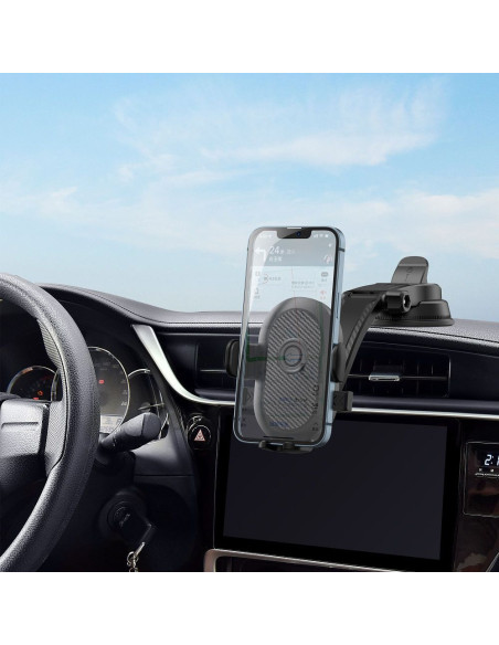 WiWU - Support de voiture CH014 avec ventouse pour tableau de bord