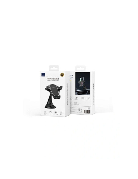 WiWU - Support voiture à gravitation CH019 avec ventouse pour pare-brise