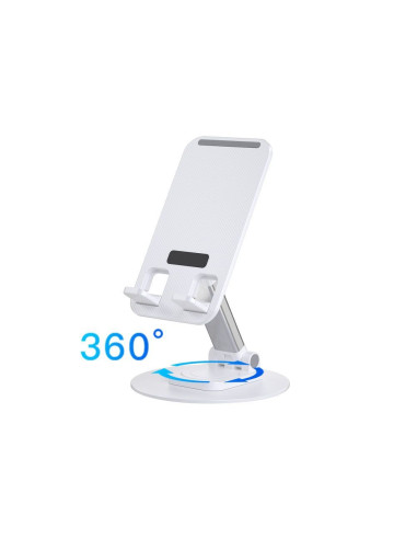 WiWU - Support de téléphone réglable et rotatif en aluminium ZM109