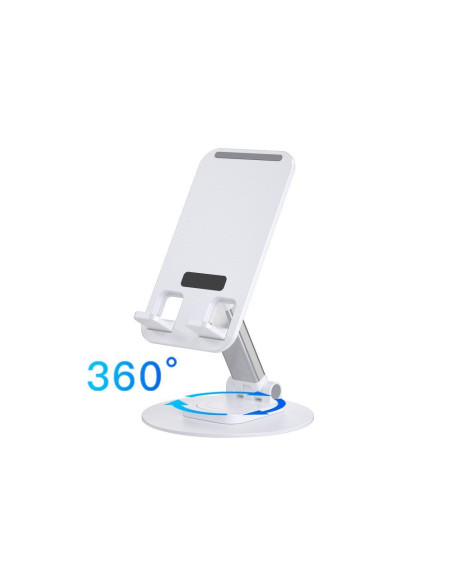 WiWU - Support de téléphone réglable et rotatif en aluminium ZM109