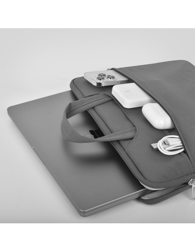 WiWU - Sacoche résistante à l'eau pour ordinateur portable 15.6" Vivid - gris