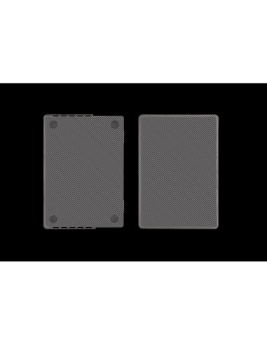 WiWU - Coque de protection iKavlar Crystal Shield pour MacBook Air 13.3" 2020 - noir