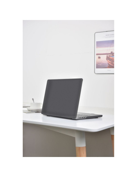 WiWU - Coque de protection iKavlar Crystal Shield pour MacBook Air 13.3" 2020 - noir