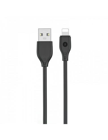 WiWU - Pioneer Wi-C001 Câble USB A vers série Lightning - noir