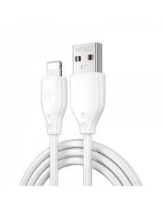 WiWU - Pioneer Wi-C001 Câble USB A vers série Lightning - blanc