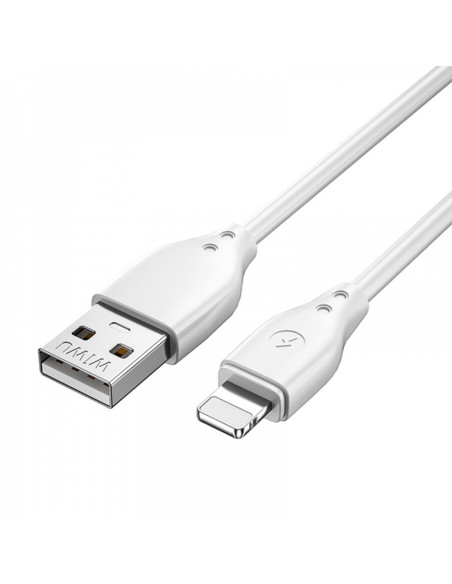 WiWU - Pioneer Wi-C001 Câble USB A vers série Lightning - blanc