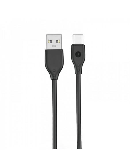 WiWU - Pioneer Wi-C001 Câble USB A vers USB C - noir