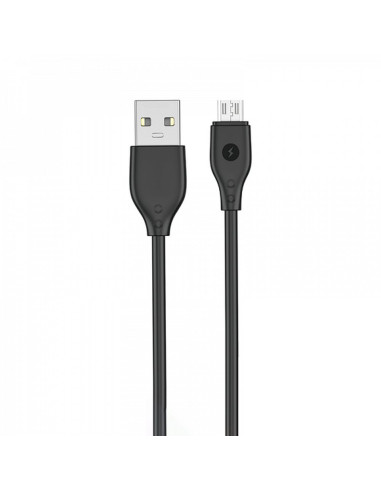 WiWU - Pioneer Câble USB série Wi-C001 USB A vers Micro USB - noir