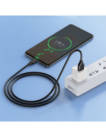 WiWU - Pioneer Câble USB série Wi-C001 USB A vers Micro USB - noir
