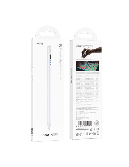 HOCO active universal capacitive pen GM108 white