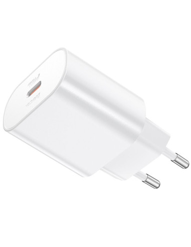 Chargeur HOCO Type C PD QC3.0 25W N22 blanc