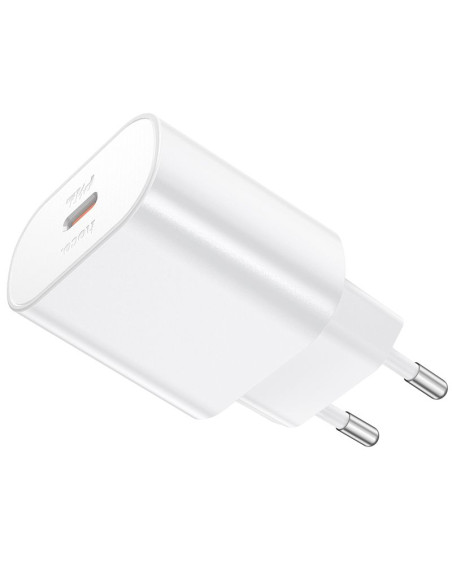 Chargeur HOCO Type C PD QC3.0 25W N22 blanc