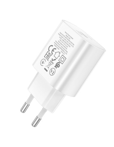Chargeur HOCO Type C PD QC3.0 25W N22 blanc