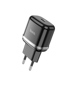 Chargeur HOCO Type C PD QC3.0 20WN24 noir 2
