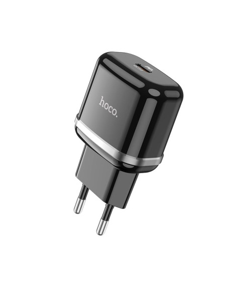 Chargeur HOCO Type C PD QC3.0 20WN24 noir