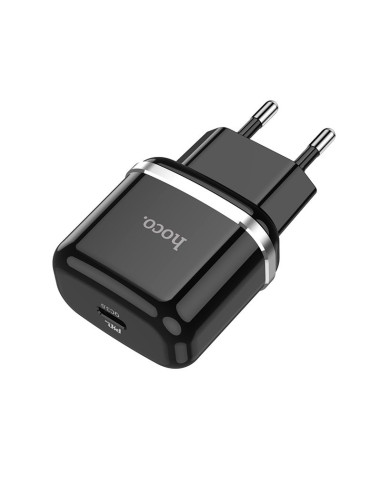 Chargeur HOCO Type C PD QC3.0 20WN24 noir