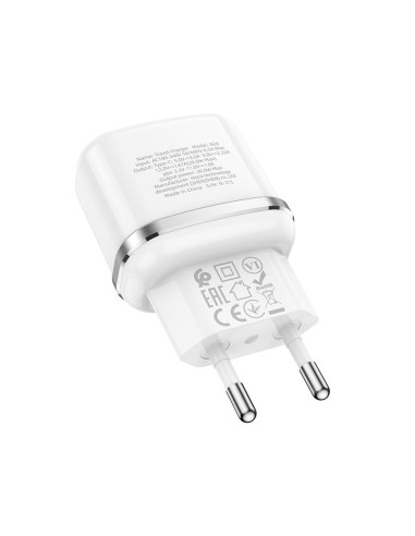 Chargeur HOCO Type C PD QC3.0 20W N24 blanc