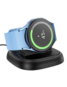 Chargeur à induction HOCO compatible avec la Samsung Watch 2.5W CW49 noir 2
