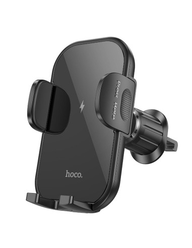 Support voiture à induction pour grille HOCO 15W HW4 noir