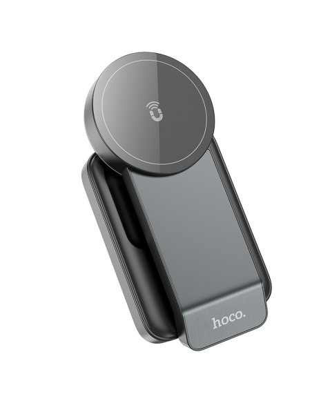 Chargeur inductif 3-en-1 HOCO compatible avec MagSafe 15W CQ3 noir