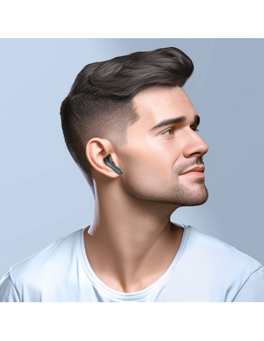 Écouteurs sans fil bluetooth HOCO TWS ANC ENC EQ5 noir