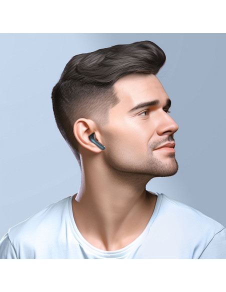 Écouteurs sans fil bluetooth HOCO TWS ANC ENC EQ5 noir