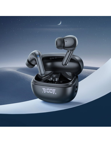 Écouteurs sans fil bluetooth HOCO TWS ANC ENC EQ5 noir