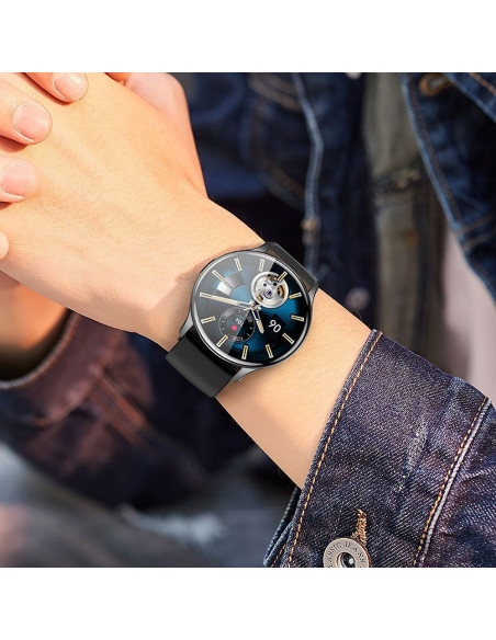 HOCO smartwatch avec fonction de conversation Y15 AMOLED noir