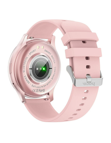 HOCO smartwatch with call function AMOLED Y15 pink gold