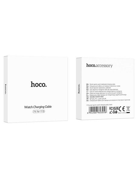 HOCO smartwatch charging cable Y15 0,59 m black