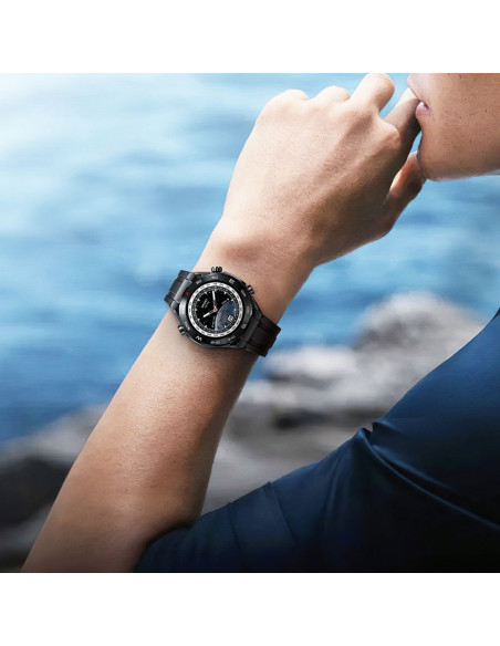HOCO smartwatch avec fonction de conversation Y16 noir