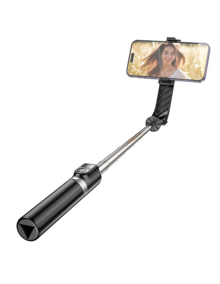 HOCO Support de selfie avec trépied télécommandé sans fil K20 noir