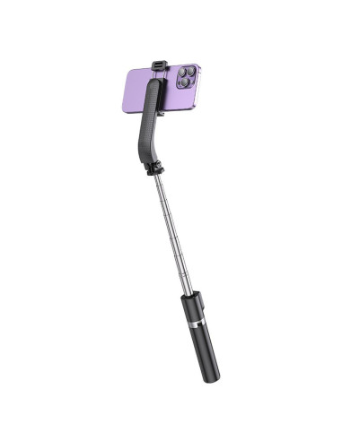 HOCO Support de selfie avec trépied télécommandé sans fil K20 noir