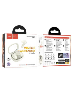 Écouteurs sans fil bluetooth HOCO TWS EQ6 blanc 2