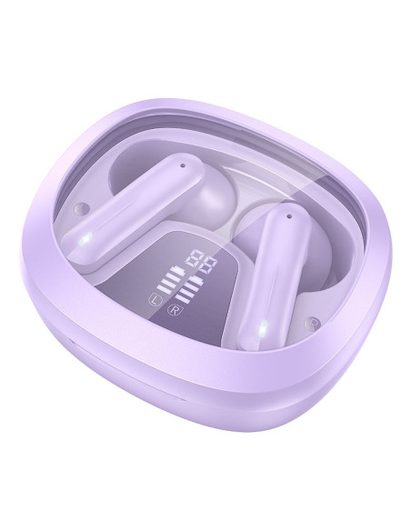 Écouteurs sans fil bluetooth HOCO TWS EQ6 violet