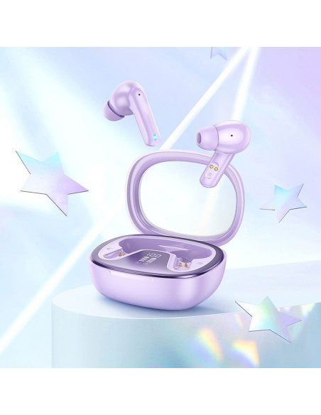 Écouteurs sans fil bluetooth HOCO TWS EQ6 violet