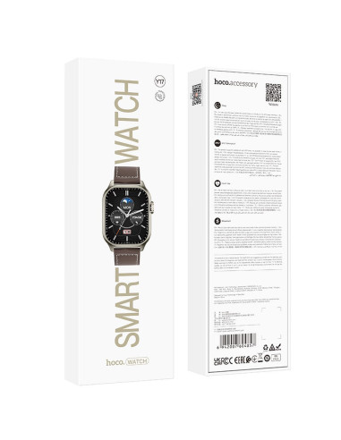 HOCO smartwatch avec fonction de conversation Y17 or