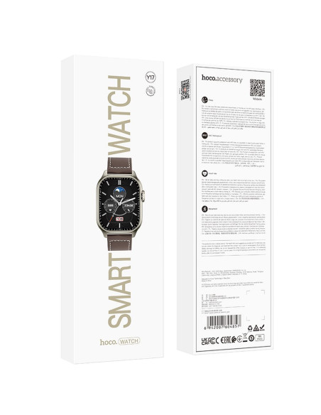 HOCO smartwatch avec fonction de conversation Y17 or